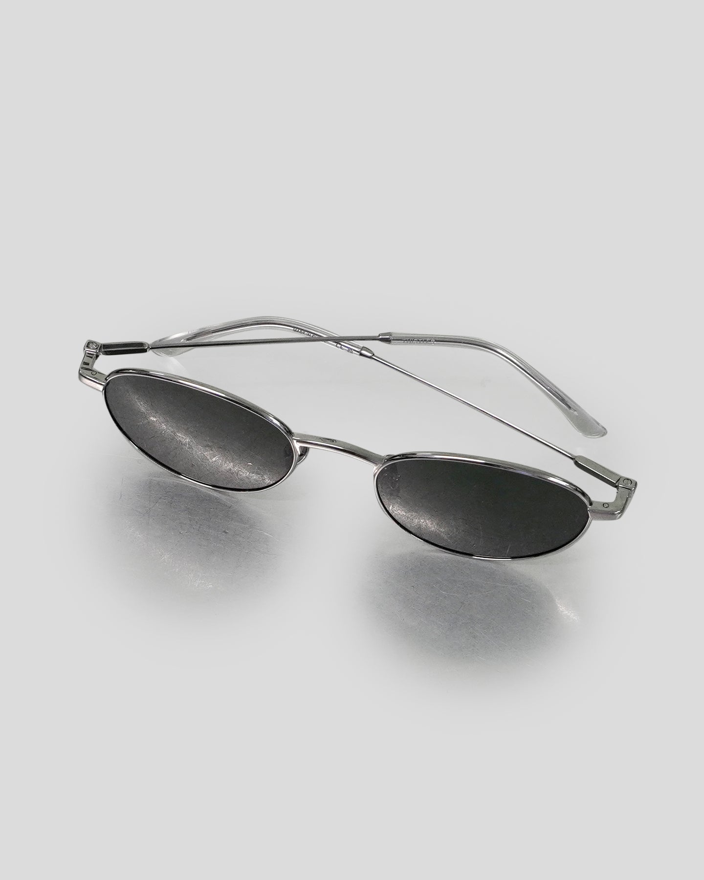 The Cruz with Silver Frame & Green Lens